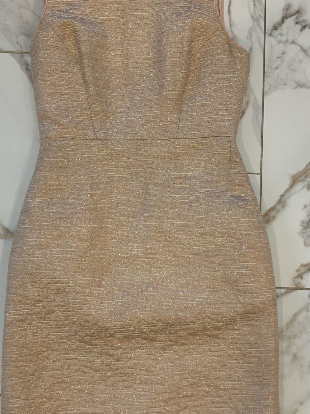 Kate Spade Rose Gold Della Sheath Dress Sheath Size 4